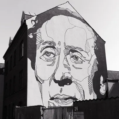 Artwork for 'Artists who want to rise above' article in FYRRE Magazine