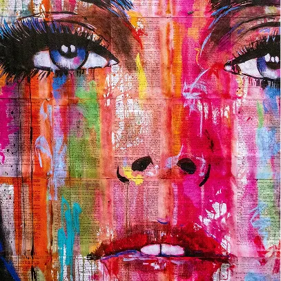 Artwork for 'Beauty of Colors' article in FYRRE Magazine