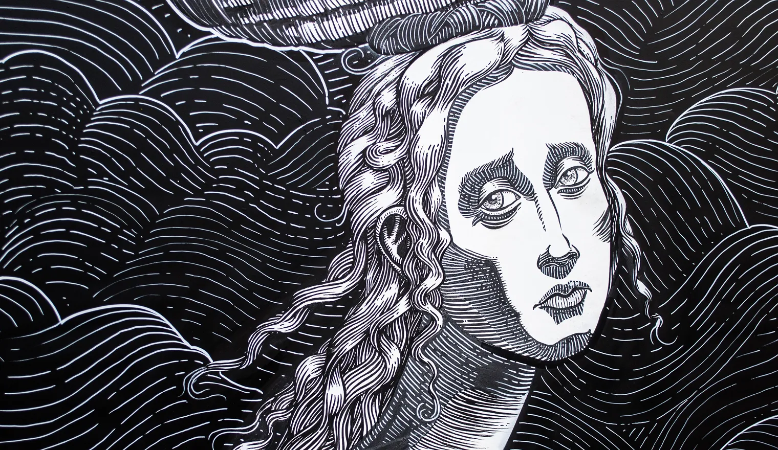 Artwork for 'Hope Dies Last' article in FYRRE Magazine