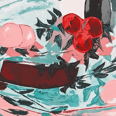 Artwork for 'Secret garden' article in FYRRE Magazine