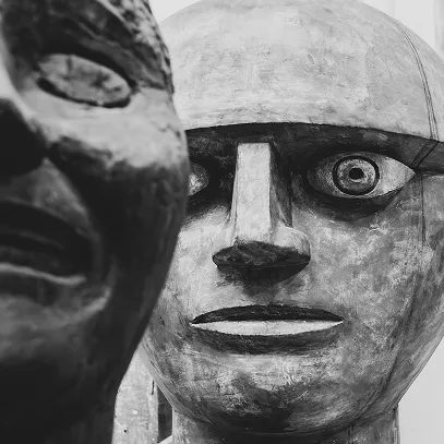 Artwork for 'The best art museums' article in FYRRE Magazine